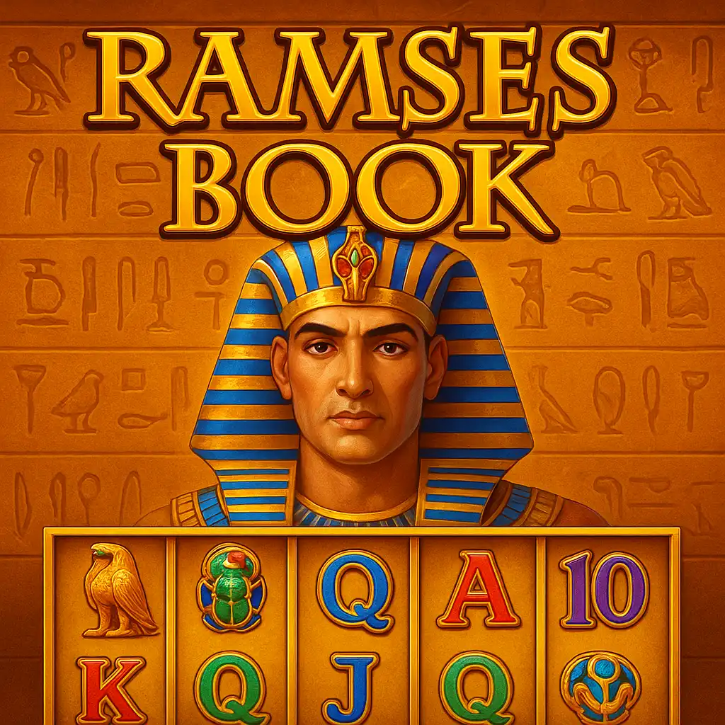 Ramses Book slot game screen